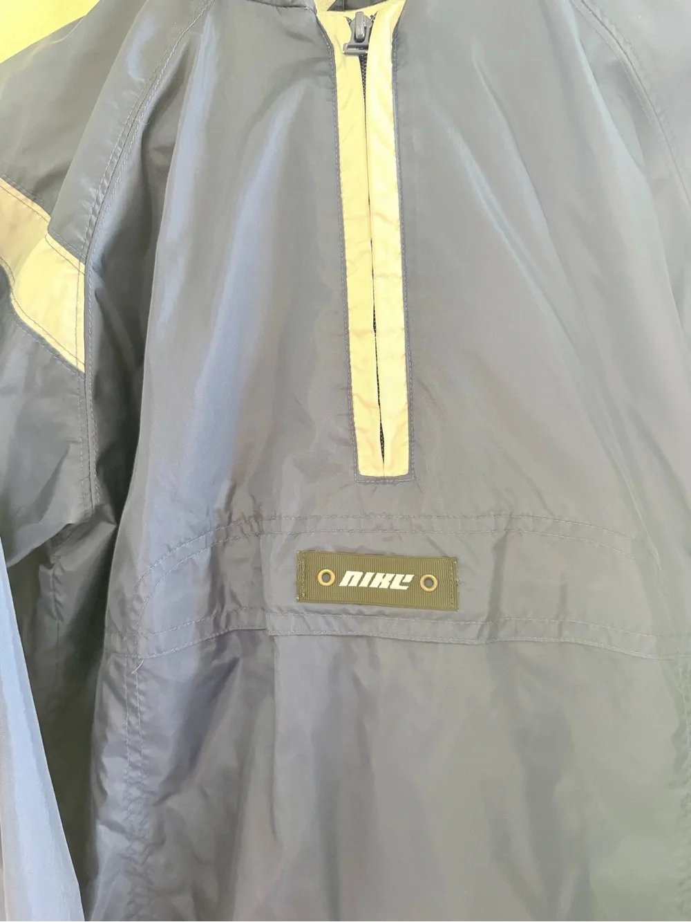 Vintage Nike Hooded Half Zip Anorak Windbreaker Jacket Youth XL